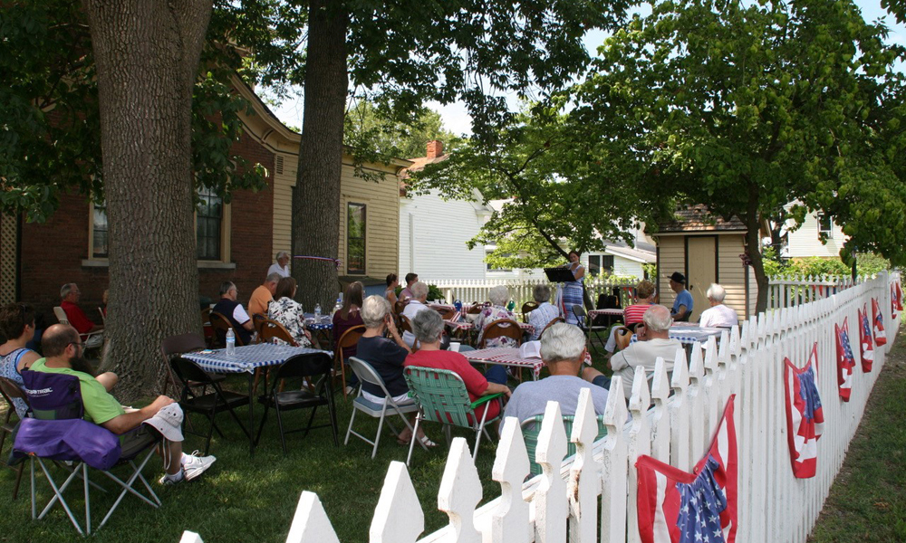 Ice Cream Social on July 4th Ice Cream Social on July 4th